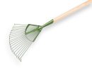 Bladhark Profi 40 cm met 20 verenstalen tanden met steel 150×2,8cm compleet