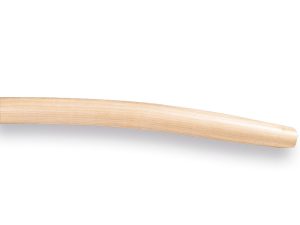 Schop steel 110 cm licht gebogen