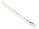 Bladhark Profi 15 cm met 8 verenstalen tanden met steel