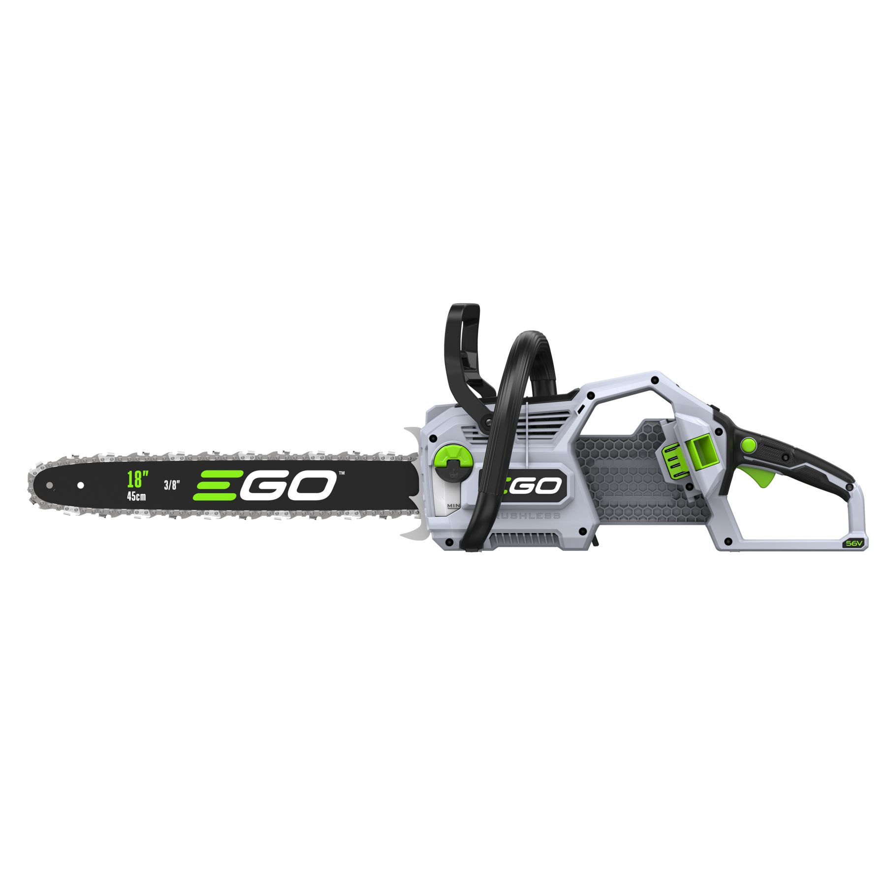 EGO CS1810E Accu Kettingzaag 45 cm zijkant