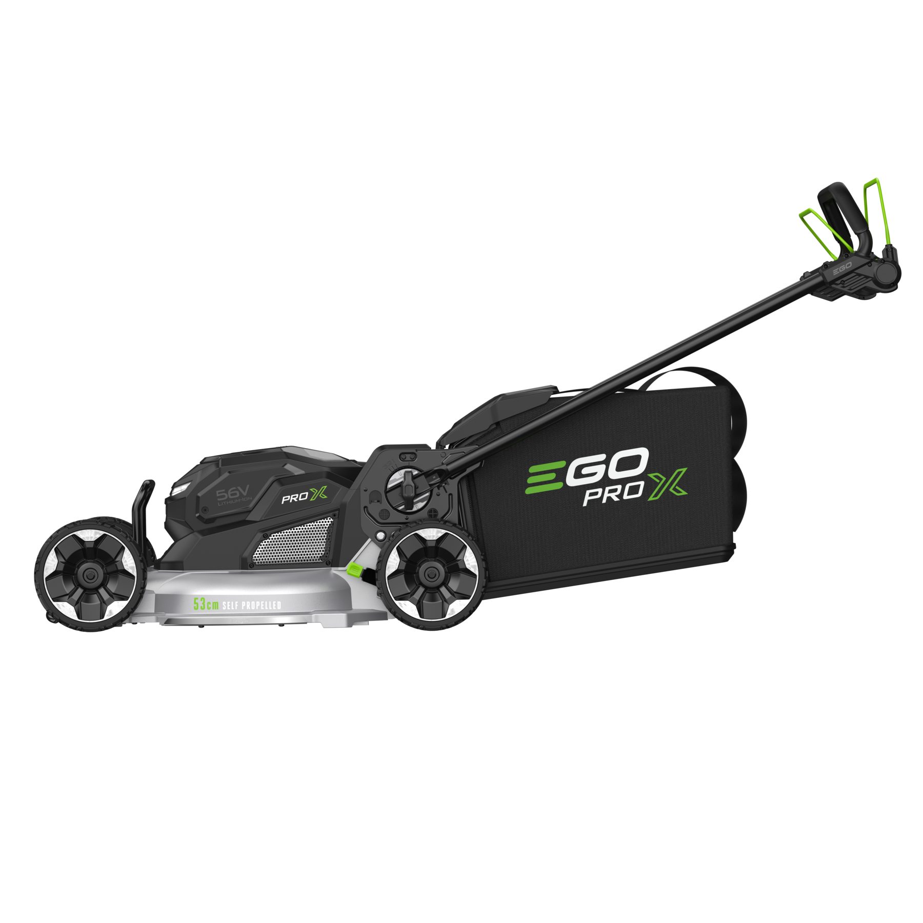 EGO LMX5300SP Accu Grasmaaier 53 cm zijkant