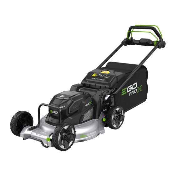 EGO LMX5300SP Accu-Grasmaaier – 53 cm Maaibreedte | Krachtig & Emissievrij