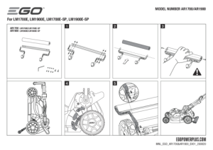 EGO AR1700 Grasroller 42 cm voor LM1700 Serie