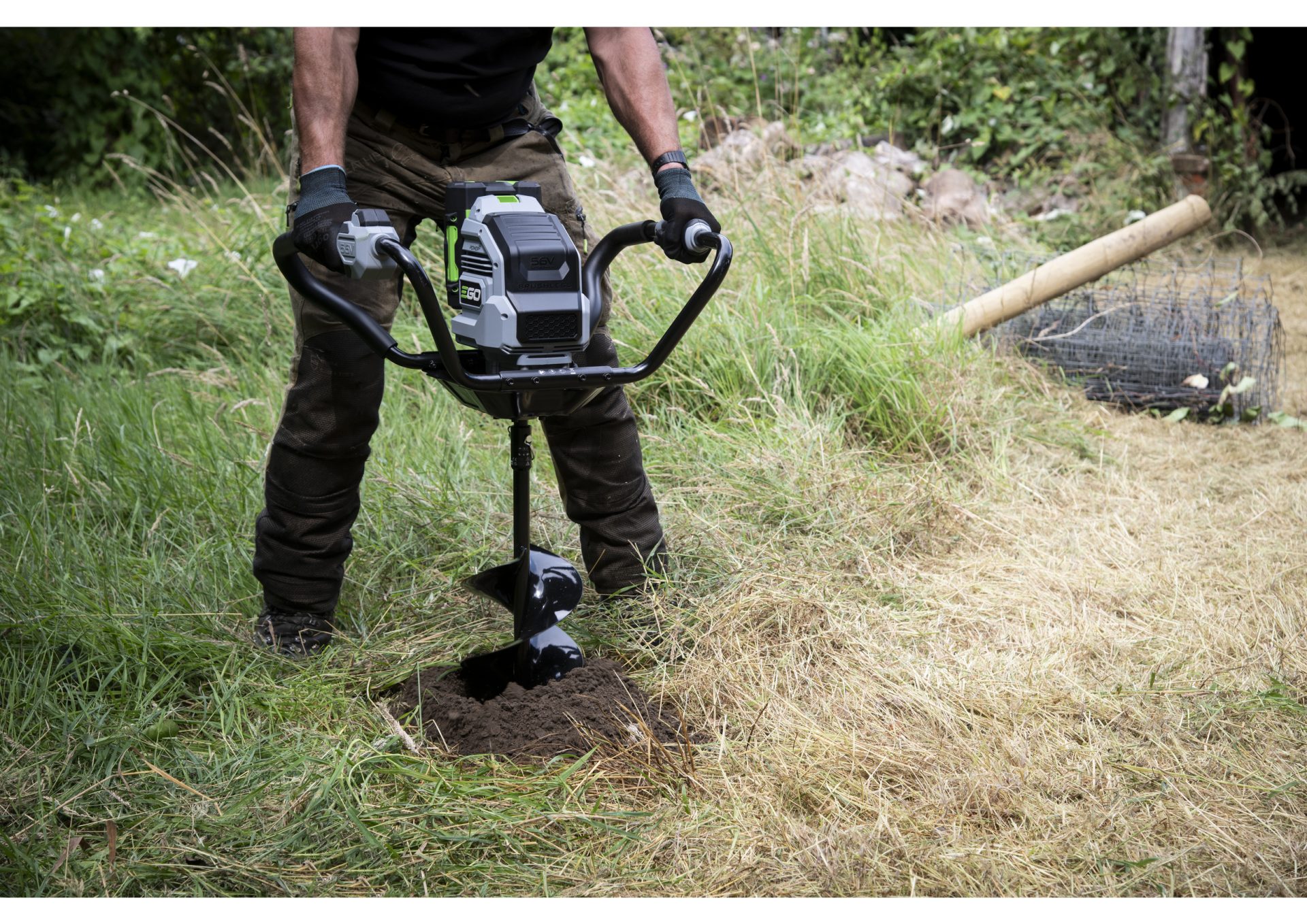 Ego accu grondboor PHA7400 actie