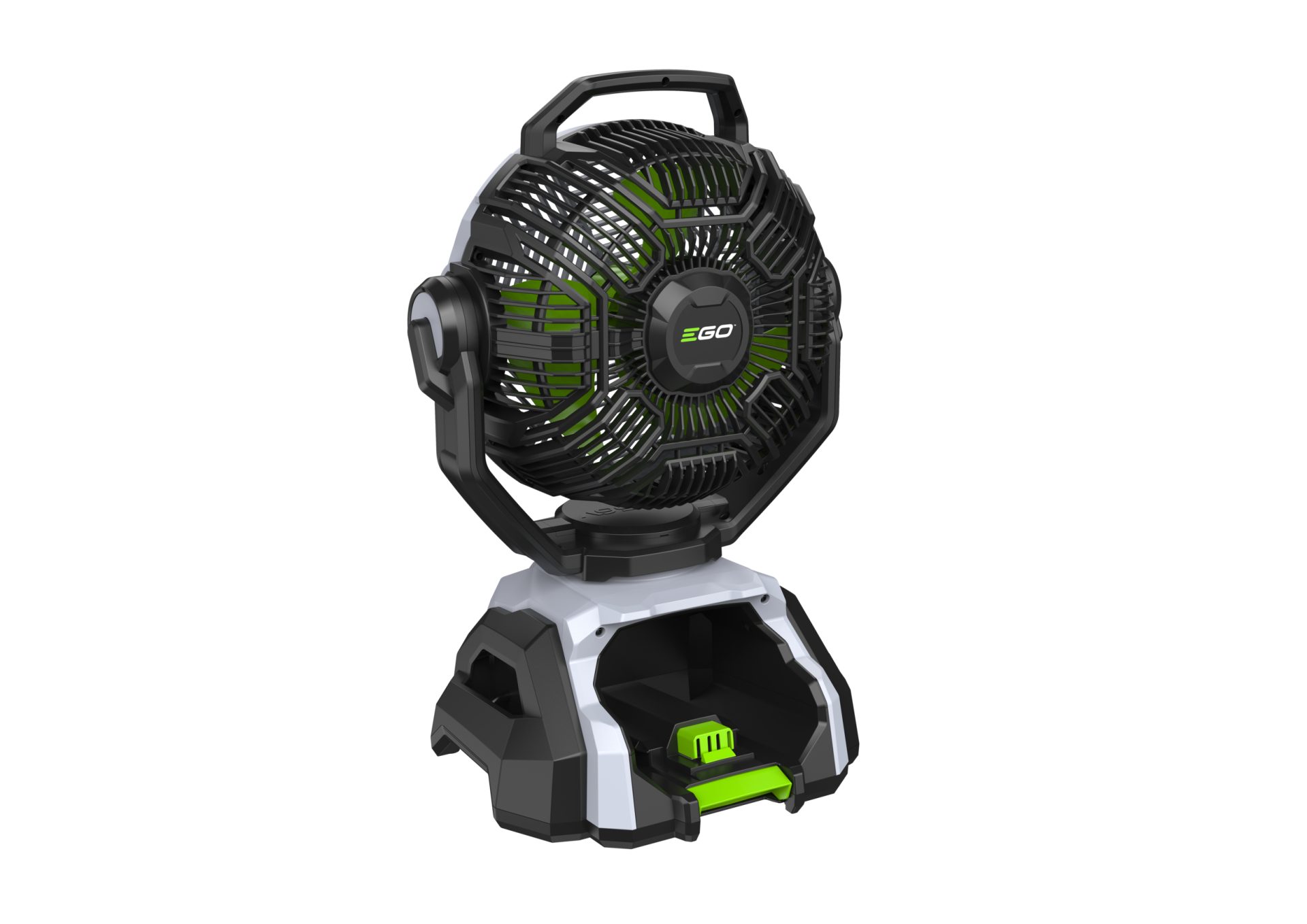 Ego accu ventilator 25cm FN1000E acherkant