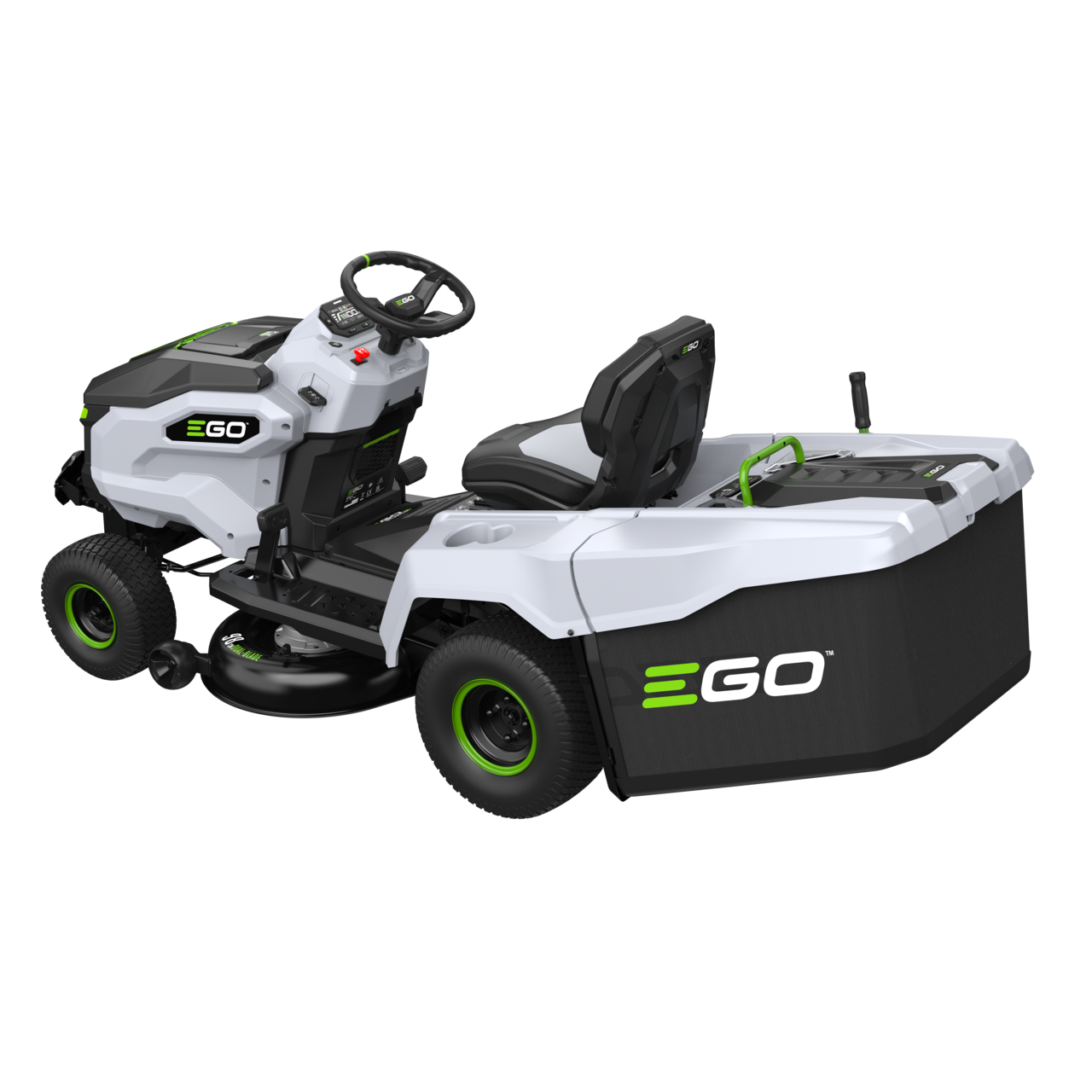 Ego accu zitmaaier TR3800E-B achter
