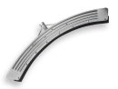 Mestschuif gebogen 75 cm Verzinkt. Steelgat 32mm
