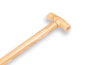 Mestvork 5 tands met T-steel 90 cm