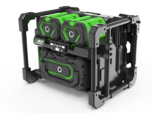 EGO PGX1602E-H Lader met Docking Unit, Powerbank en 40Ah Batterij