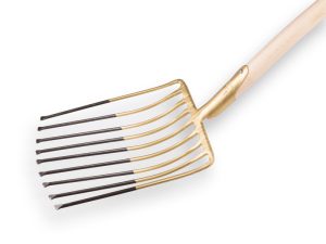 Puinvork 9 tands met veerdul en YD-steel 95 cm
