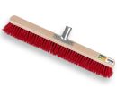 SOLIDE stalbezem rood 60 cm PPN met stokhouder