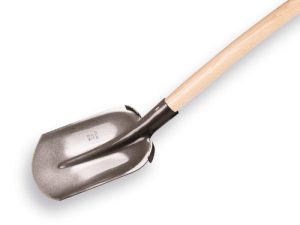 Schep met steel 100cm met opstap 780520