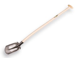 Schep met steel 110cm met opstap 780530