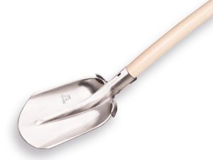 Schep met steel 110 cm met opstap Type 2