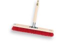 SOLIDE stalbezem rood 60 cm PPN met stokhouder en steel
