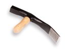 Straathamer met houten steel