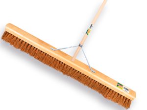 Zachte bezem 100 cm kokos met steel