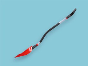 Sneeuwschuiver 50cm profi met ergonomische aluminium steel en D-greep
